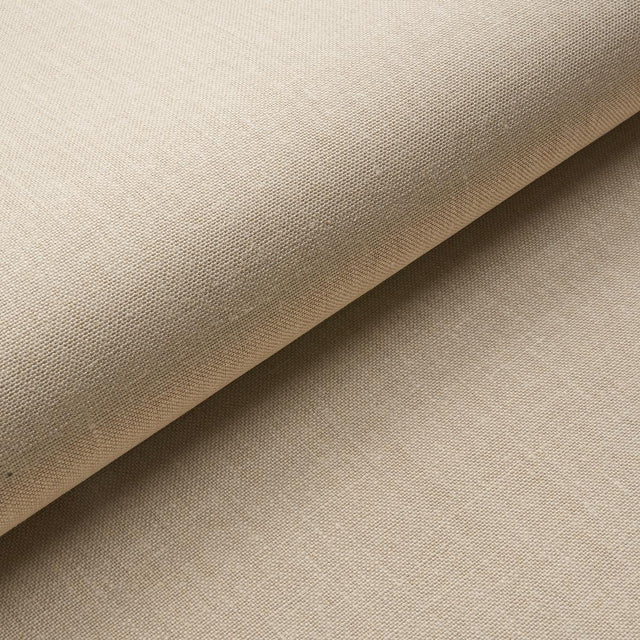 Schumacher Performance Linen Wallcovering Parchment Wallpaper