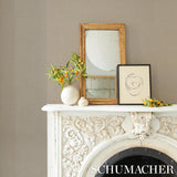 Schumacher Performance Linen Wallcovering Flax Wallpaper