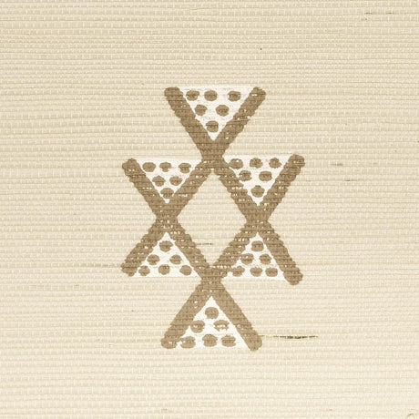 Schumacher Samsun Sisal Natural Wallpaper