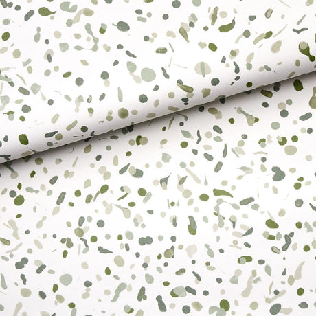 Schumacher Backdrop X Schumacher Los Cosmos Moss Wallpaper