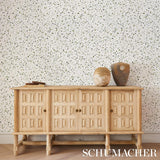 Schumacher Backdrop X Schumacher Los Cosmos Moss Wallpaper