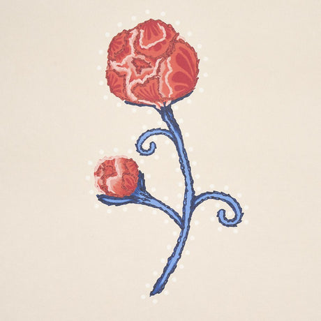 Schumacher Backdrop X Schumacher Rhinestone Cowboy Poppy Wallpaper