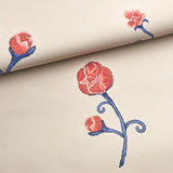 Schumacher Backdrop X Schumacher Rhinestone Cowboy Poppy Wallpaper