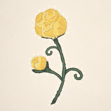 Schumacher Backdrop X Schumacher Rhinestone Cowboy Bright Yellow Wallpaper