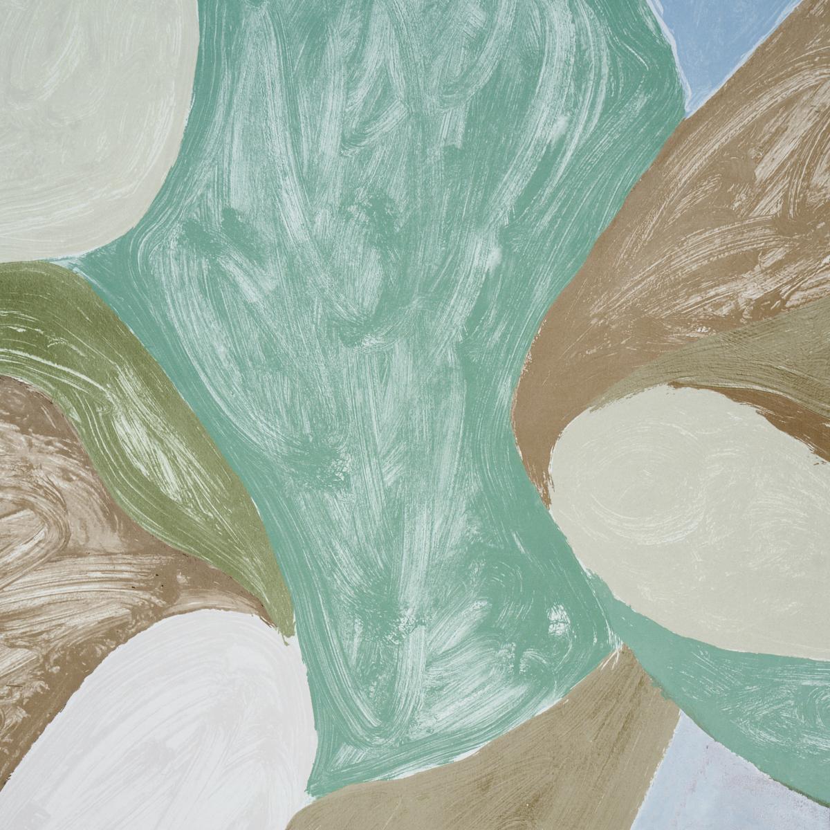 Schumacher Forest Hills Panel Set Sky Wallpaper