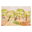 Schumacher Forest Hills Panel Set Sunset Wallpaper