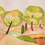 Schumacher Forest Hills Panel Set Sunset Wallpaper