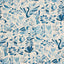 Schumacher Canopy Blue Birds Wallpaper