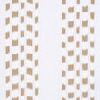 Schumacher Izmir Ikat Stripe Sand Fabric