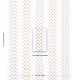 Schumacher Izmir Ikat Stripe Sand Fabric