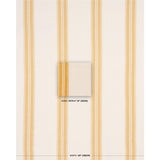 Schumacher Brentwood Stripe Yellow Fabric