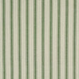 Schumacher Ojai Stripe Leaf Green Fabric