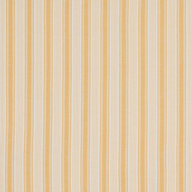 Schumacher Ojai Stripe Yellow Fabric