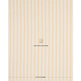 Schumacher Ojai Stripe Yellow Fabric