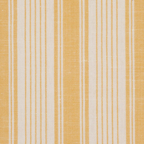 Schumacher Ojai Stripe Yellow Fabric