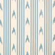 Schumacher Santa Barbara Ikat China Blue Fabric