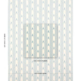 Schumacher Santa Barbara Ikat China Blue Fabric