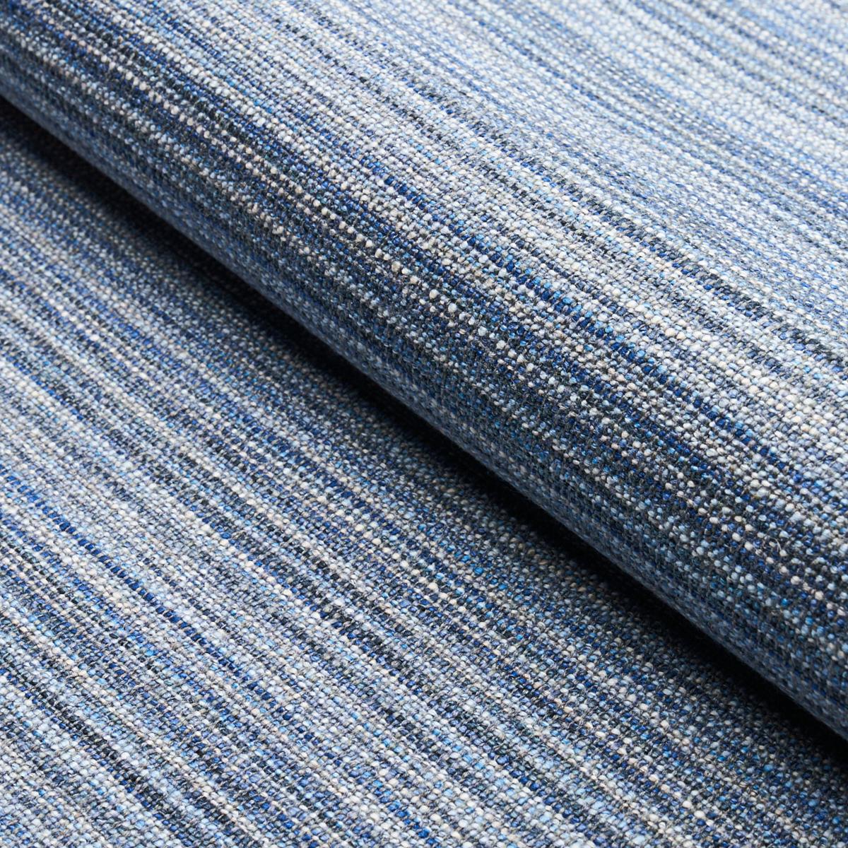Schumacher Formentera Performance Indigo Fabric