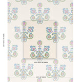 Schumacher Estrella Embroidery Jewel Fabric