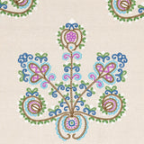 Schumacher Estrella Embroidery Jewel Fabric