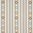 Schumacher Rhodes Stripe Neutral Fabric