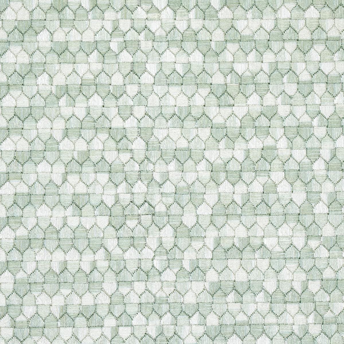 Schumacher Ivins Embroidery Mineral Fabric