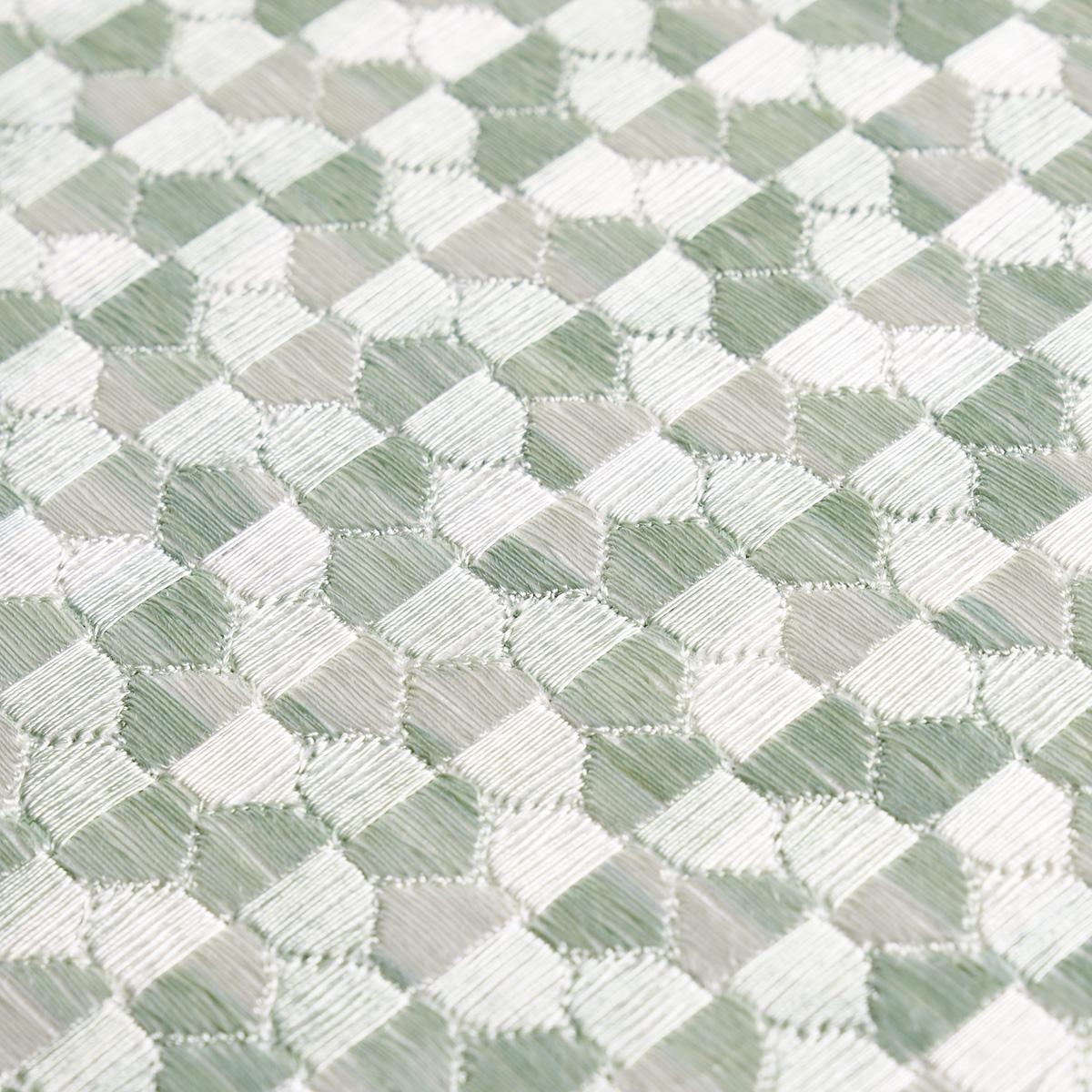 Schumacher Ivins Embroidery Mineral Fabric