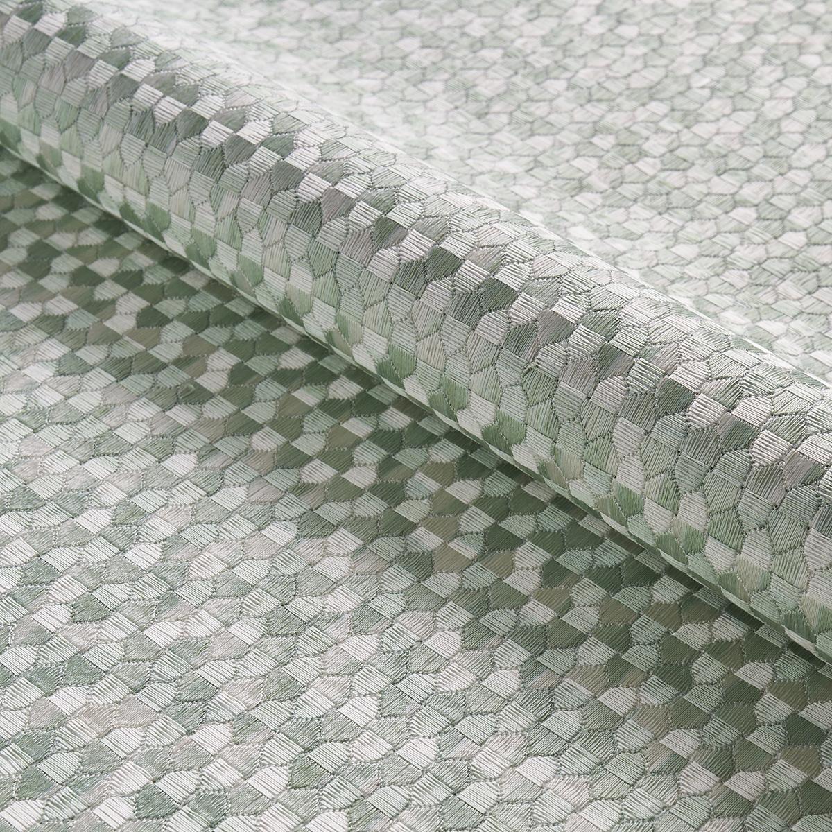 Schumacher Ivins Embroidery Mineral Fabric