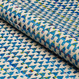 Schumacher Idora Peacock Fabric