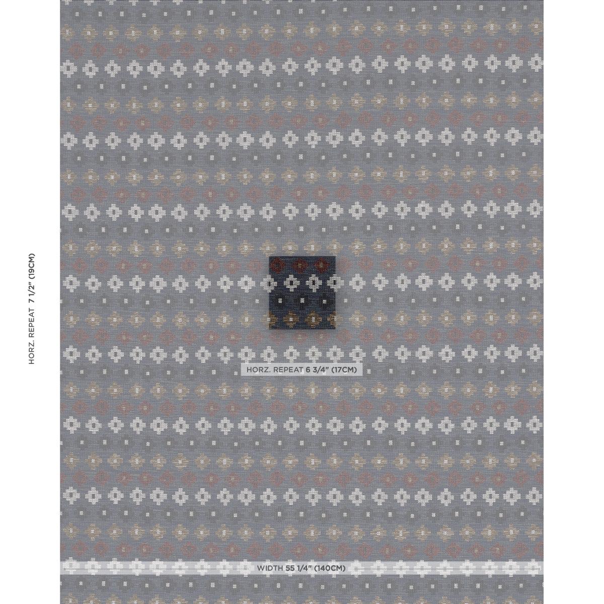 Schumacher Ayumi Performance Denim Fabric