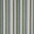 Schumacher Zuni Stripe Aqua Fabric