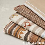 Schumacher Zuni Stripe Dune Fabric