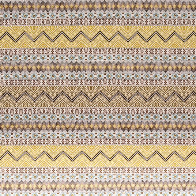 Schumacher Holmul Hand Woven Ochre Fabric