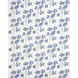 Schumacher Lilla Embroidery Blue Fabric
