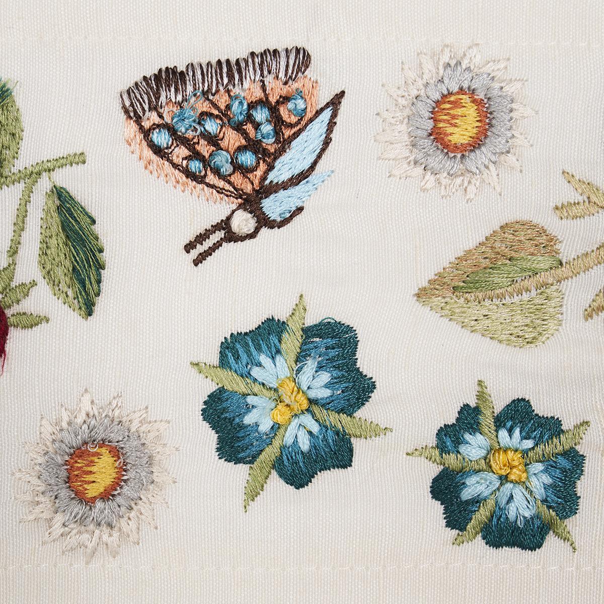 Schumacher Multi Royal Silk Embroidery Trim