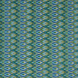 Schumacher Lorikeet Embroidery Peacock Fabric
