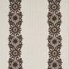 Schumacher Joelle Stripe Chocolate Fabric