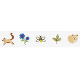 Schumacher Multi On Ivory Tiny Things Embroidered Tape
