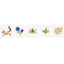 Schumacher Multi On Ivory Tiny Things Embroidered Tape