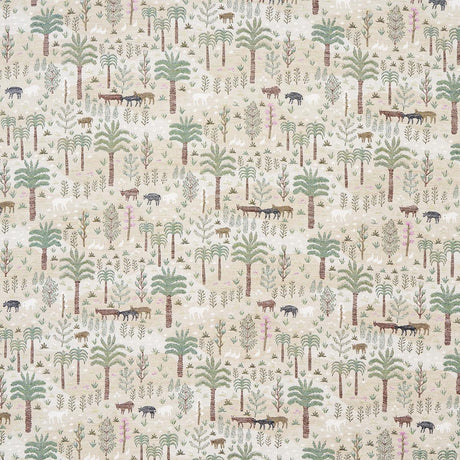 Schumacher Las Colinas Scenic Tapestry Natural Fabric