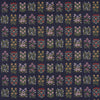 Schumacher Annika Floral Tapestry Multi On Navy Fabric