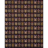 Schumacher Annika Floral Tapestry Multi On Espresso Fabric
