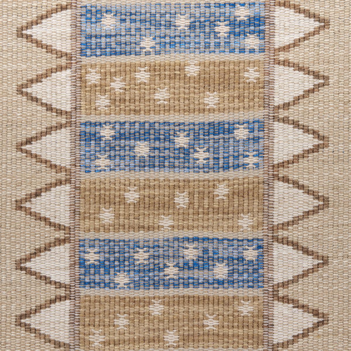 Schumacher Noor Kilim Stripe Ochre Fabric