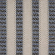 Schumacher Noor Kilim Stripe Indigo Fabric