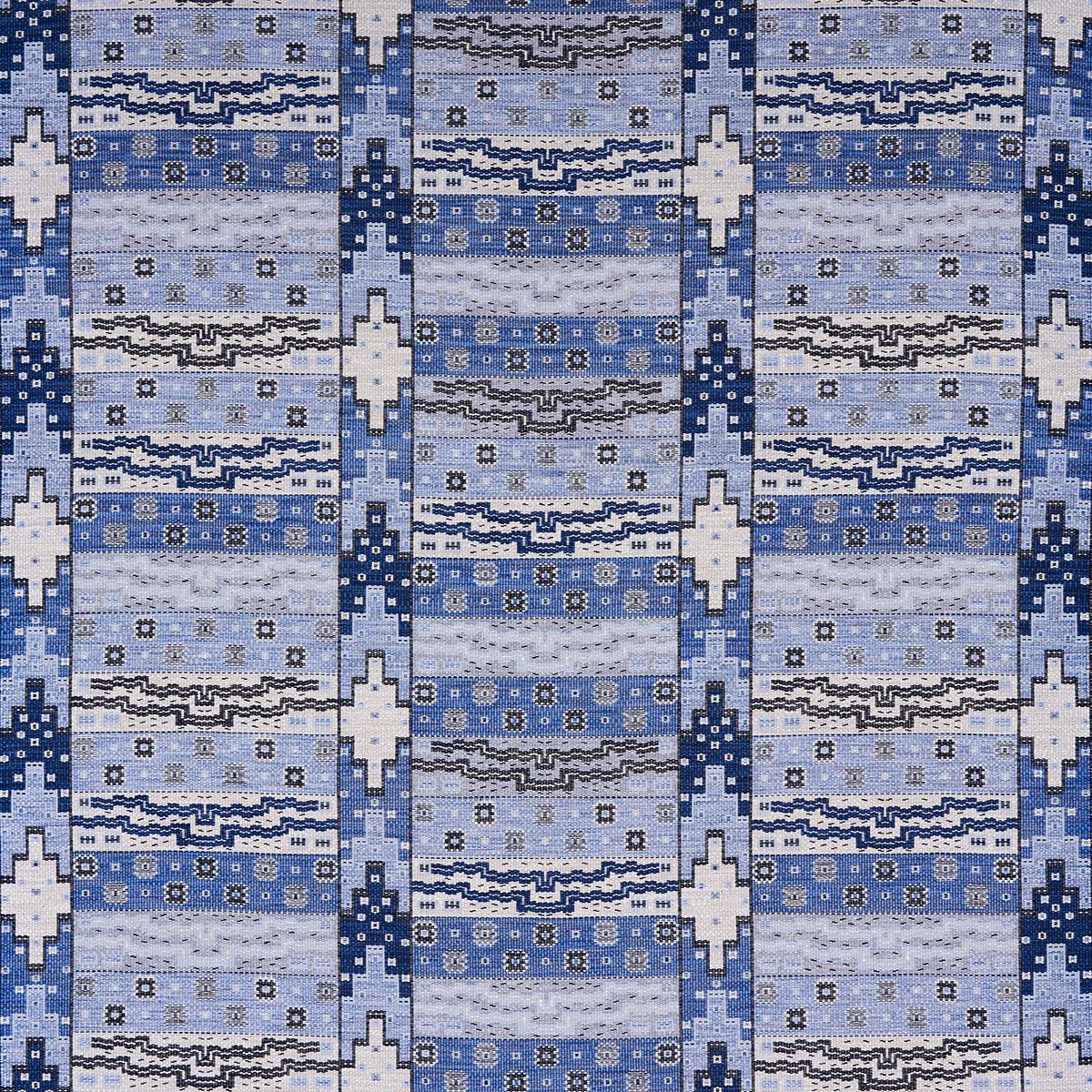 Schumacher Fairuza Flatweave Denim Fabric