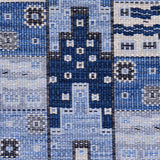 Schumacher Fairuza Flatweave Denim Fabric