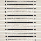Schumacher Serapo Rustic Weave Carbon & Ivory Fabric