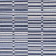 Schumacher Tierra Stripe Blue Fabric