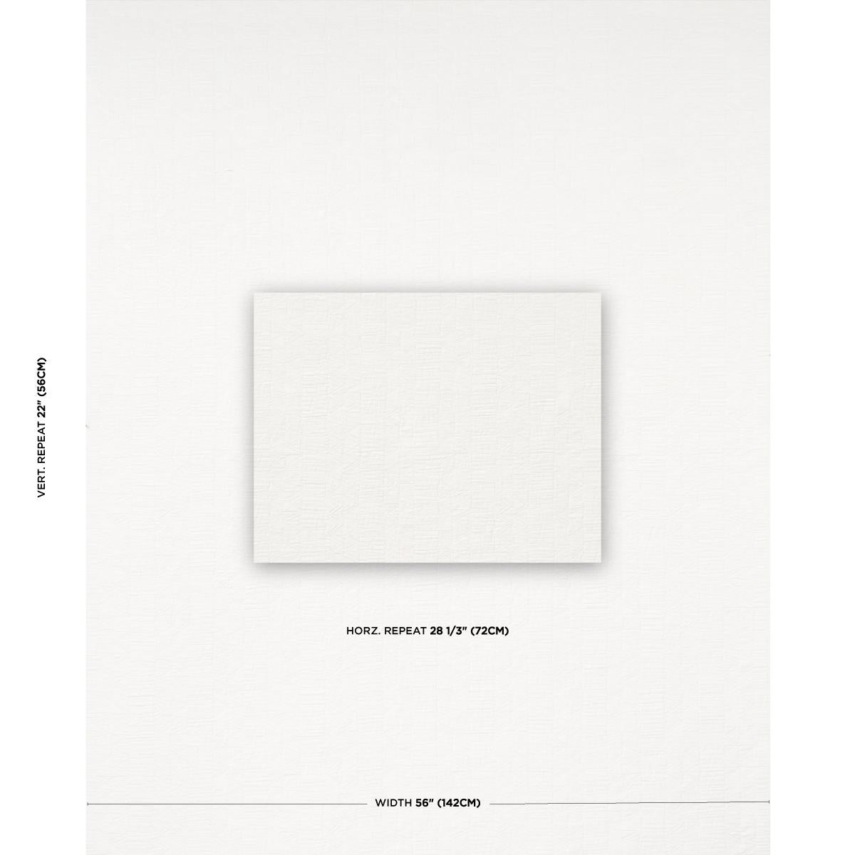 Schumacher Bizantino Quilted Weave Ivory Fabric