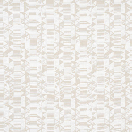 Schumacher Bizantino Quilted Weave Natural Fabric